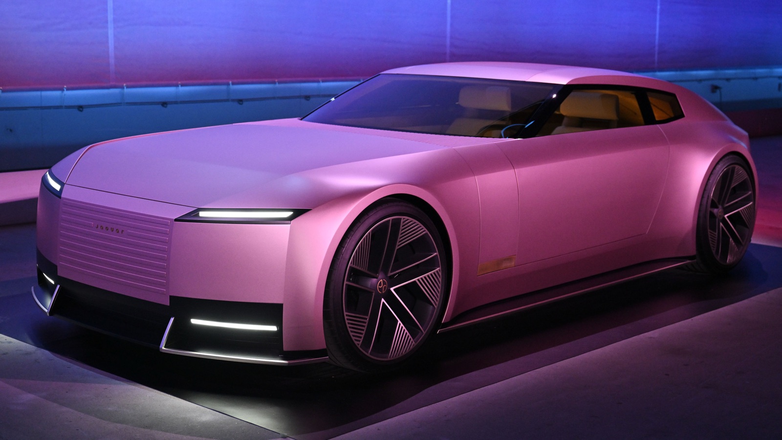 Jaguar Type 00 concept in pink